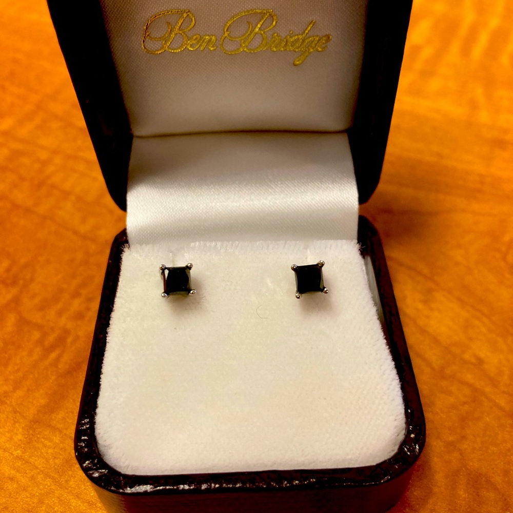 Black Diamond Earrings